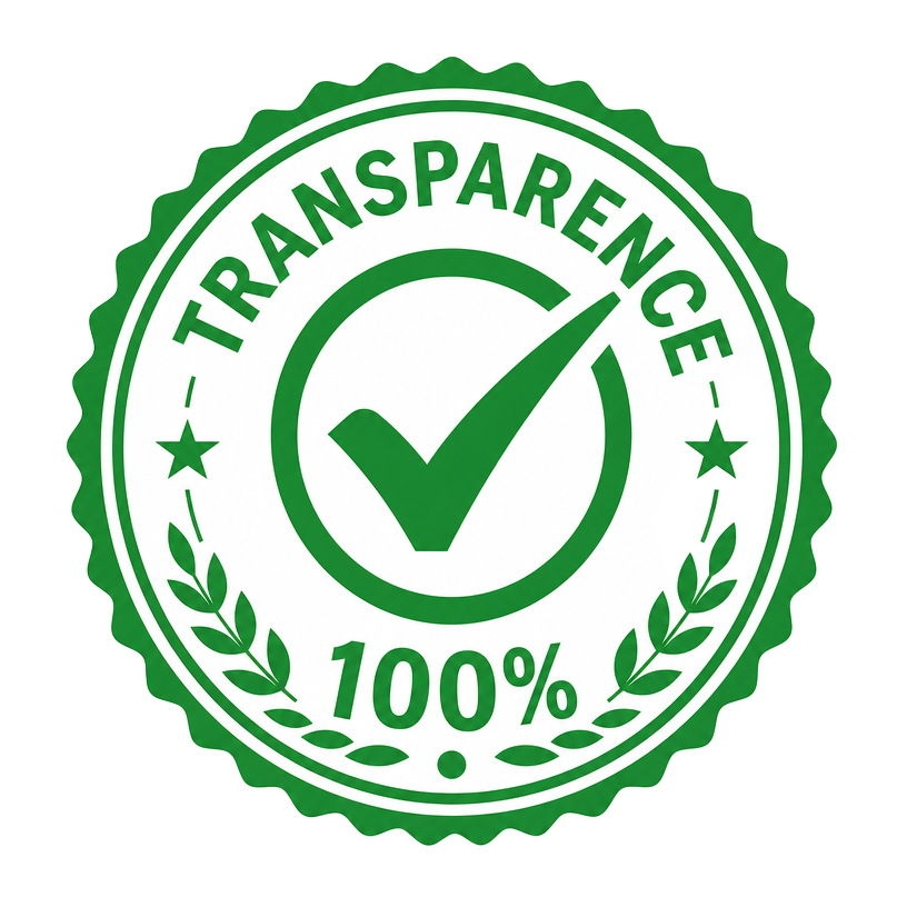 Certification Transparence 100%