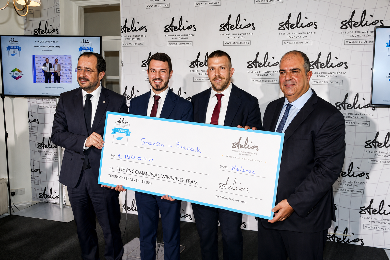 Remise de financement aux porteurs de projet
